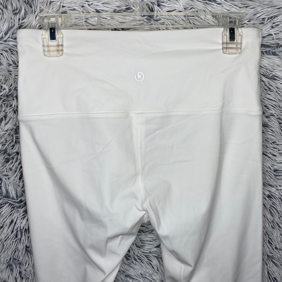 SOLD  Cream High Waist Workout Pants Medium - Picture 5 of 7